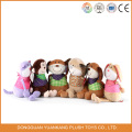 Yk EN71 valentine jour en peluche chien floppy carlin chien